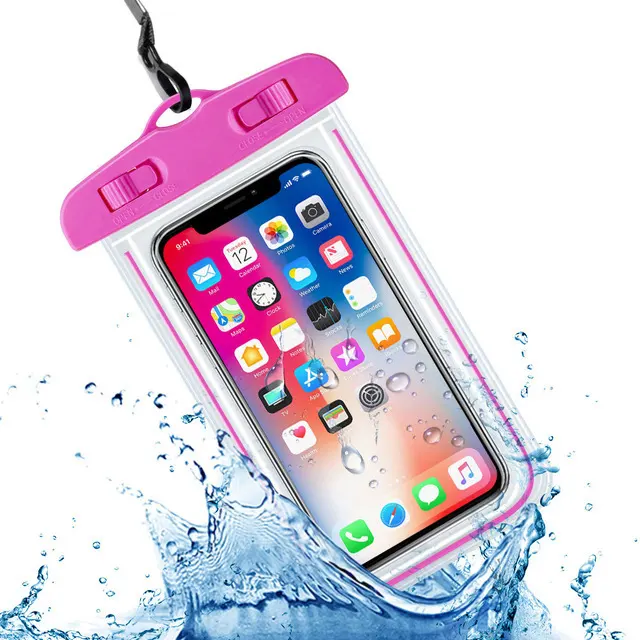 PVC Universal Waterproof Phone Case Water Proof Bag Tampa móvel para iPhone 13 12 11 Pro Samsung Galaxy Note