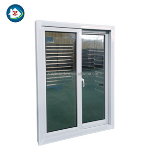 最も安い衝撃窓ハリケーンプルーフ36x36PVCスライディングガラス窓 - Product Image 2