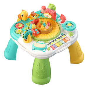 <strong>Multi</strong>-<strong>Functional</strong> <strong>Game</strong> <strong>Table</strong> for 1-<strong>3</strong> Years Old Early Education Learning Toy for Babies Kidsren's Fun Educational Plastic Birthday - Product Image 5