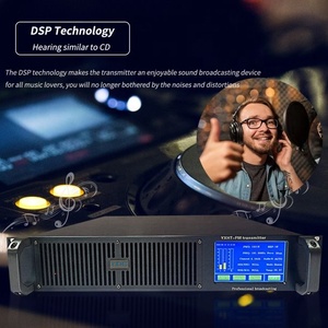 YXHT-2 kitleri: 1KW FM verici + RDS kodlayıcı toplam iki 1000 watt Stereo yayın ekipmanları - Product Image 4