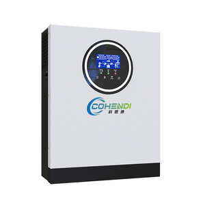 Inversor solar fuera de la red monofásico, 2000VA, 1800W, 90-450V, entrada PV con controlador MPPT de 80A, venta de fábrica