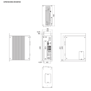 Made in Taiwan Factory Direct Sale New and Original Durable Embedded <strong>Computer</strong> for Wholesale Export - Product Image 3