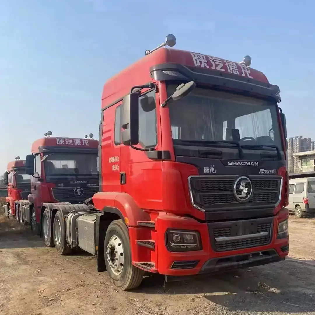 Horgos in magazzino cina Shacman camion testa X3000 F3000 X5000 385hp 430HP CNG camion diesel usato trattore camion