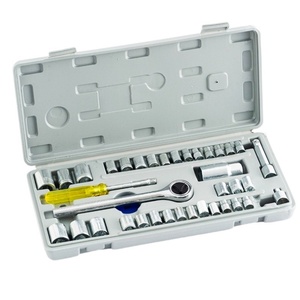 1/4-Inch <span class=keywords><strong>Socket</strong></span> Set Car Repair Tool Kits com Ratchet Torque Wrench Combo Customizável Automotive Repairing Tools OEM Suportado