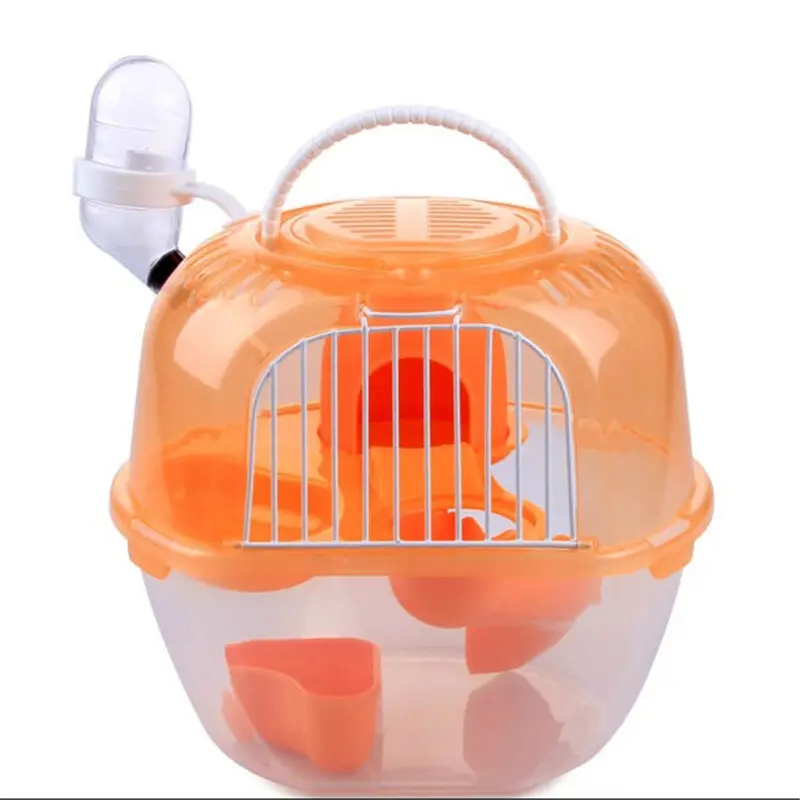 New design hamster cage PP plastic carrier castle with cheap price various color