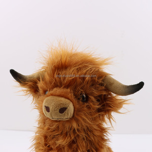Western Children Baby Plush <strong>Toy</strong> Highland Cow Design Cute Long Haired Cattle Animal <strong>Toys</strong> Gift for Kids - Product Image 4