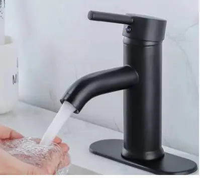 Sıcak satış paslanmaz çelik banyo lavabo musluk sıcak ve soğuk güverte üstü su dokunun banyo musluğu mikser