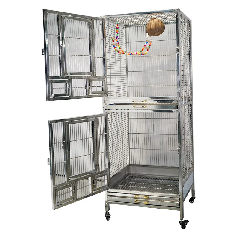 Well-Designed Pet Shop Cages Hot-Selling Bird Pet Cages For Pet Parrots And Pigeons