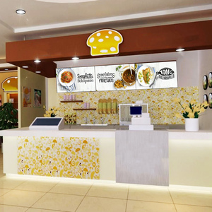 EKAA Indoor KFC style fast food menu lcd digitale insegne schermo software 4k con supporto sospeso - Product Image 5