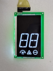 7 Segment Programmable VA Black and White <strong>LCD</strong> <strong>Display</strong> <strong>with</strong> VA Screen for Elevator Step Customizable <strong>LCD</strong> Modules