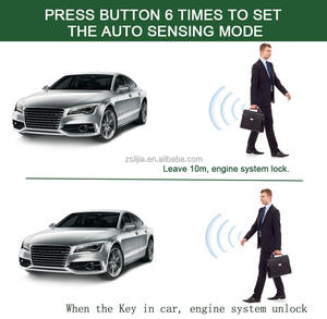 NTO Universal 2,4 GHz Motoröl schnitt Anti-Diebstahl-Wegfahr sperre Auto Blue Tooth Anti-Hijacking Auto-Alarmsystem - Product Image 5