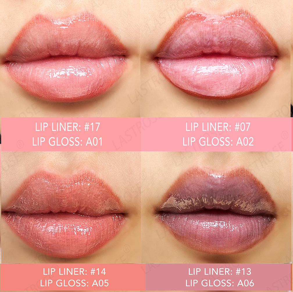 Un kit de labios (set de labial y delineador de labios)