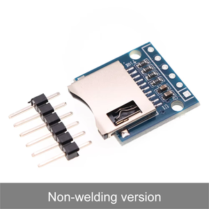 SDストレージ拡張ボードミニSD TFカードメモリシールドモジュールArduino ARM AVR用ピン付き - Product Image 2