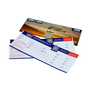 Uluslararası boş biniş kartı kağıt havayolu rezervasyonu ucuz uçak bileti - Product Image 2