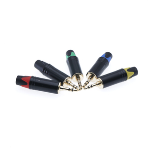 Tekli chapado en oro RCA Audio Video cabeza altavoz amplificador AV cableado enchufe solo Cable doble canal adaptador macho conector RCA - Product Image 4