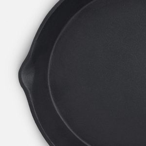 鋳鉄スキレット10インチキャストアイアンパン揚げ物調理用誘導電気ガスとオーブンで焼く - Product Image 3