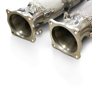 For Acura NSX 3.5T 2016-2022 Stainless Performance Downpipe Exhaust System With Heat Shield Converter <strong>Headers</strong> - Product Image 5