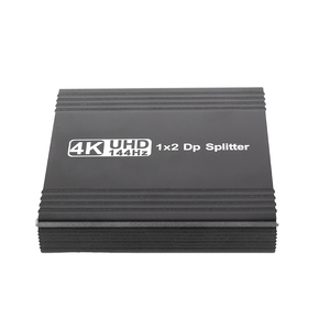 4K 144Hz 2 puertos 1 entrada 2 salidas DP Splitter con audio MST Splitter DP Display Port Adapter