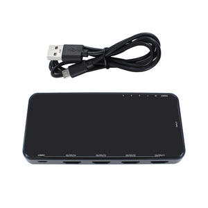 Divisor de 1 en 4 salidas de alta calidad para HDMI, compatible con fábrica, 3D 4K X 2K con cable de alimentación USB, divisores y convertidores de vídeo - Product Image 6