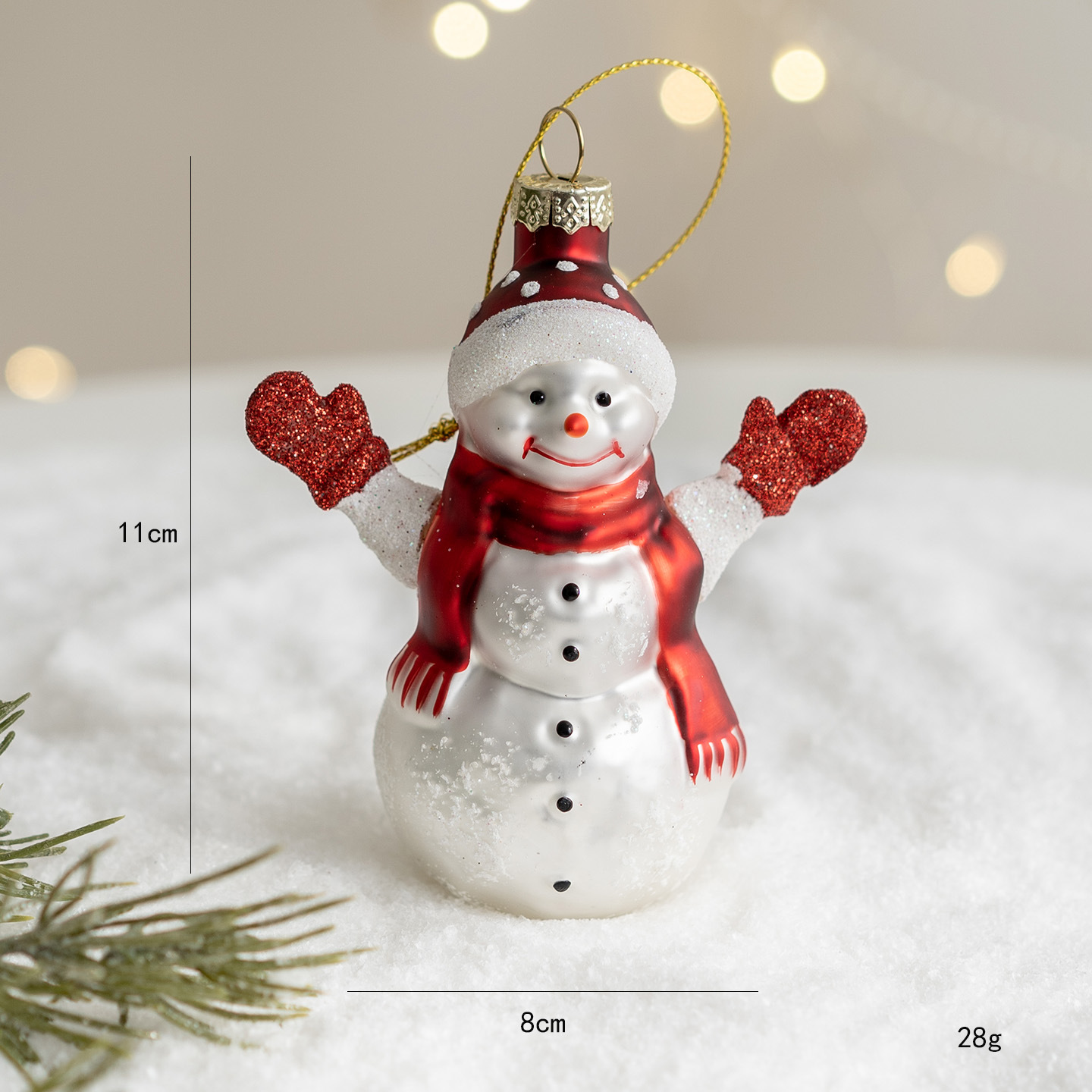 Bonhomme de neige de Noël