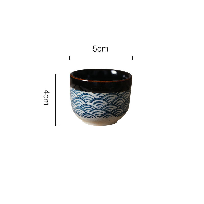 taza azul
