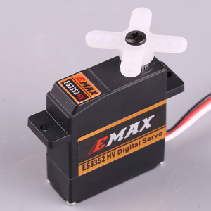 EMAX ES3352HV 12g 9mm MINI RC modülü aksesuar uçak Drones aksesuarları için tüm amaçlı yüksek gerilim Metal dişli dijital Servo - Product Image 5