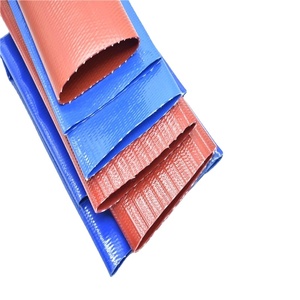 6 inç PVC Lay düz su dağıtım hortum borusu <span class=keywords><strong>F</strong></span> sulama tarımsal sulama esnek hortum