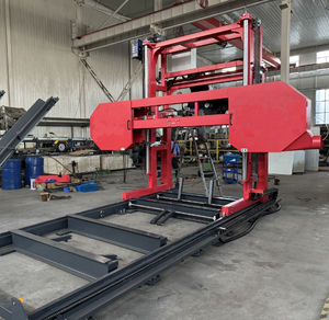 Automatic Log Band <strong>Saw</strong> Woodworking Sizing Machine with Length Cutting <strong>Function</strong> - Product Image 2