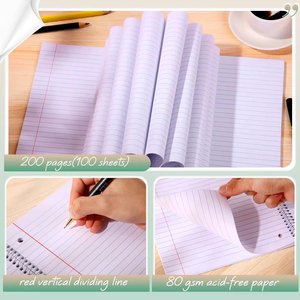 Venta al por mayor de fábrica, estudio universitario barato, planificación de trabajo diario, cuaderno en espiral de Color, cuaderno diario encuadernado - Product Image 3