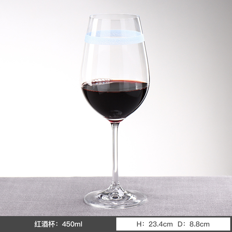 Crystal Blue White Wine Glass - 250ml