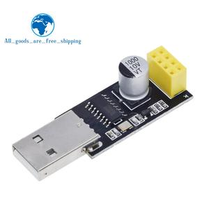 ESP01 Programmier adapter UART GPIO0 ESP-01 adapter ESP8266 CH340G USB zu ESP8266 Serielles WLAN-Entwicklungs platinen modul - Product Image 3