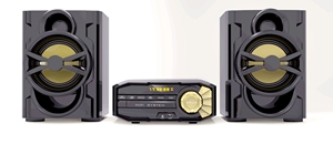 ระบบเสียงสเตอริโอ Hi-Fi แบบไร้สาย BT Micro CD พร้อมวิทยุ PLL FM - Product Image 3