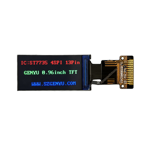 0.96 "จอแสดงผล Tft Lcd 80 * RGB160ขนาดเล็กหน้าจอสีเต็มรูปแบบ IPS 1นิ้ว TFT LCD + โมดูล - Product Image 1