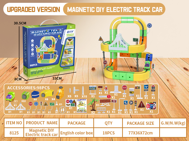 8125-98 PCS-caja de color