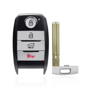 4 düğmeler 433Mhz anahtarsız giriş akıllı araba anahtarı uzaktan için 2017-2020 Kia Niro S Touring LX EX FCC ID: TQ8-FOB-4F08 - Product Image 4
