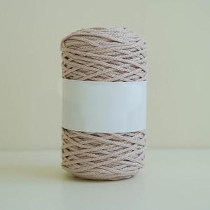เส้นด้ายถักสำหรับสเว็ตเตอร์ผ้าคอตตอนนม100% 3มม. แบบนิ่มสุดๆ - Product Image 3