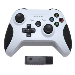 ตัวควบคุมเกมไร้สาย2.4G สำหรับ x BOX ONE/One S อะแดปเตอร์ USB จอยสติ๊กสำหรับ PS3/PC Win 7/8/10 /Android สมาร์ทโฟน