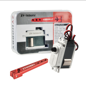 ZYHOBBY 16kg Drehmoment Hochgeschwindigkeits-Standards ervo 1656HV Programmier bar mit kernlosem Motor für RC Flugzeug Flugzeug Boot Auto Roboter - Product Image 4