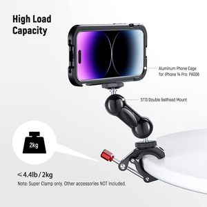 C kelepçe kamera kelepçe dağı ile 1/4 "vida fotoğraf stüdyosu Video DSLR için, kameralar, işık standı, danışma - Product Image 6