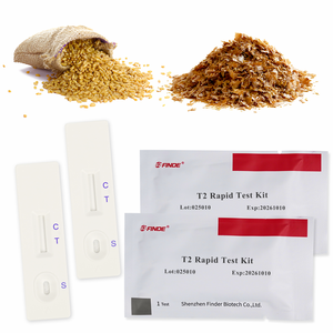 Kit essenziale per il Test rapido della tossina T2 per il rilevamento delle micotossine nello strumento veterinario rapido per mangimi e cereali - Product Image 1