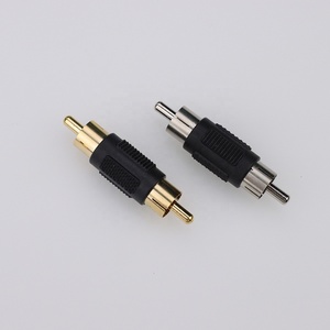 RCA公到RCA公耦合器插头连接器视频音频扩展线电缆适配器 - Product Image 5