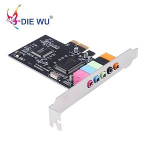 PCIE X1声卡5.1通道音频接口PCI Express立体声数字卡CMI8738芯片组 - Product Image 3