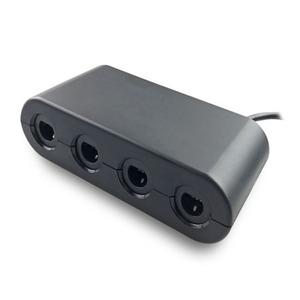 4 en 1 4-Adaptador convertidor Puerto interruptor de Nintendo para Wii U/pc/gamecube controlador Gamepad Venta caliente Adaptador convertidor - Product Image 1