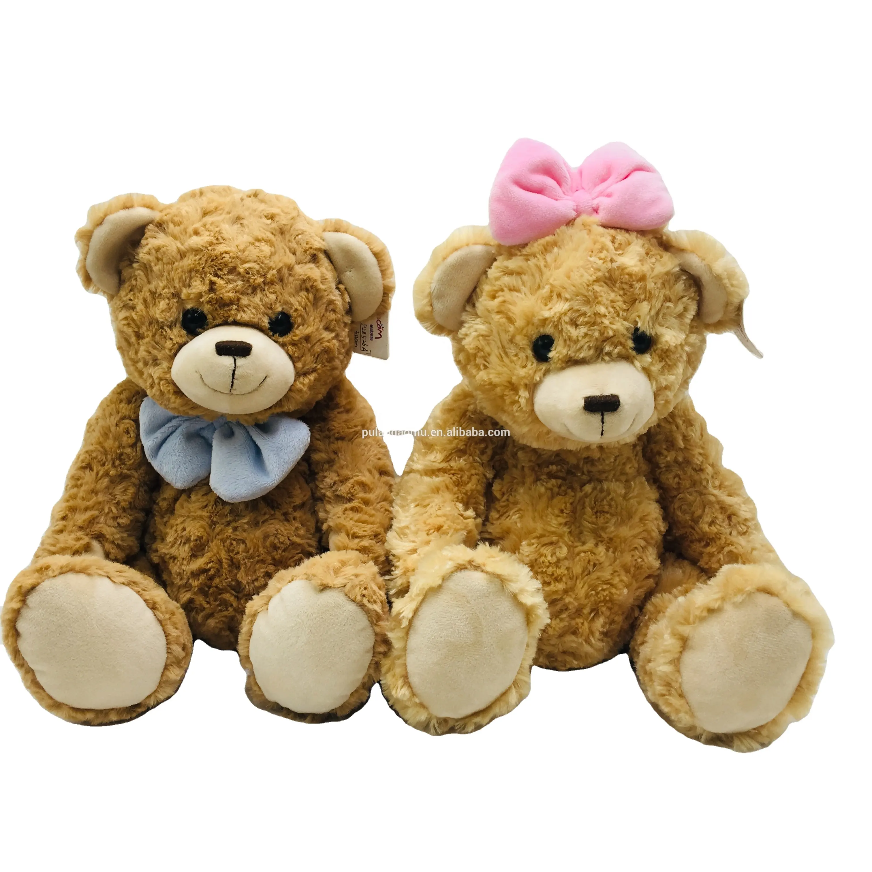 Urso de pelúcia de design fofo, brinquedo de pelúcia, urso de pelúcia para presente de dia dos namorados, boneco macio para promoção
