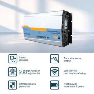 1KW 2KW 3KW Solar Power Inverter Multi <strong>Function</strong> Display Dc Power <strong>System</strong> with Charger for Lead Acid Battery and 5m Remote <strong>Control</strong> - Product Image 5