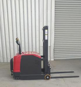 Hydraulischer elektrischer Stapler Hand geschoben Stapler Halbautomati scher Gabelstapler Anpassbarer Lade-und Entlade wagen - Product Image 6