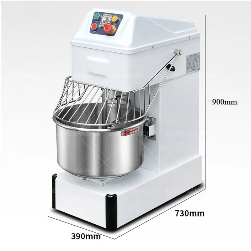 Hot Sale 75kg For Rolling Dough Electric Spiral Food Processing Machine Mixer Blender Doughmaker