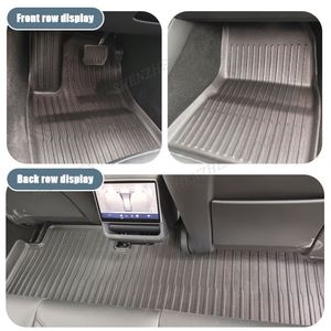 2023 Creative Waterproof Non-skid Tpe Floor Liner <strong>c</strong> Full Matte Mat <strong>Trunk</strong> Car Mats for tesla Model Y - Product Image 4