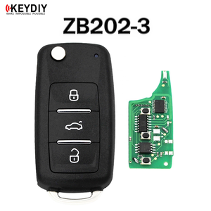 Keydiy ZB202-3 KD universale Smart 3 pulsanti chiave remota tipo UDS chiavi del veicolo - Product Image 2