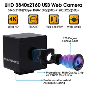 กล้องวิดีโอ4พันมืออาชีพดิจิตอลเว็บแคมมุมกว้างกล้องรักษาความปลอดภัย Usb กล้องมุมกว้าง - Product Image 3
